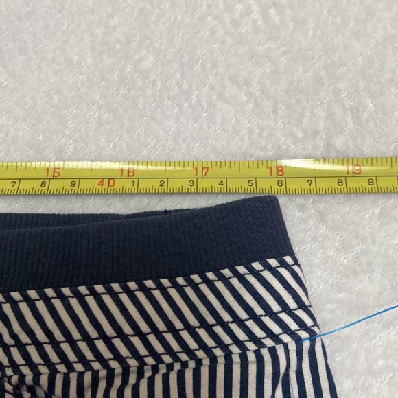 St.John’s Bay Size 16 Striped Shorts Navy & White - Picture 7 of 10